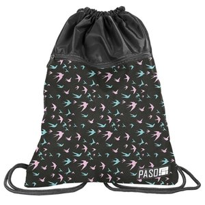 Tornazsák Birds, szürke prémium-2